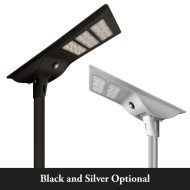 Alumbrado público solar LED de 3 módulos
