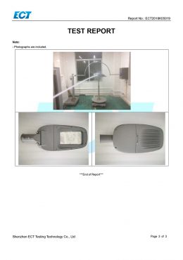 Certificado de PRUEBA EK IP66