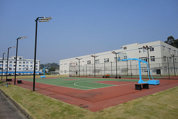 Proyecto de luz de inundación LED en China.