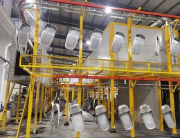 pintura de la luz de la calle